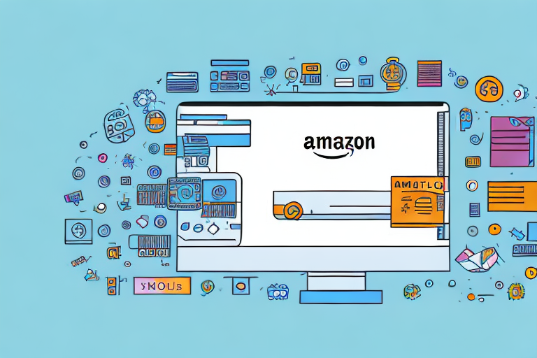 A computer screen showing a successful sales graph on amazon's interface