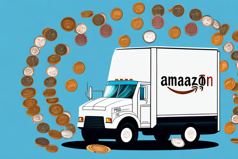 An amazon prime now delivery truck