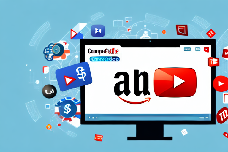 A computer screen showing a youtube interface with a video thumbnail featuring a dollar sign