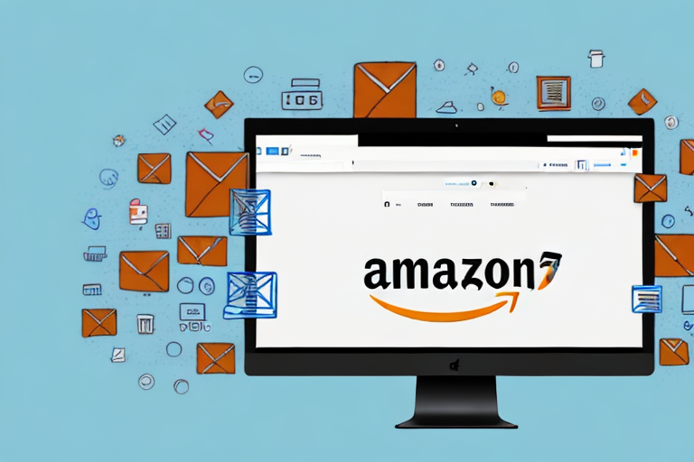 A computer screen displaying an amazon webpage on one side and an ebay webpage on the other