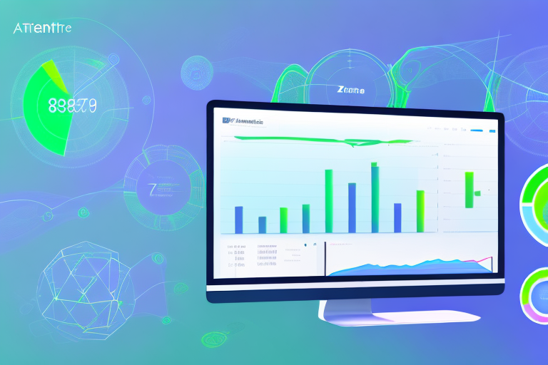 A futuristic trading dashboard