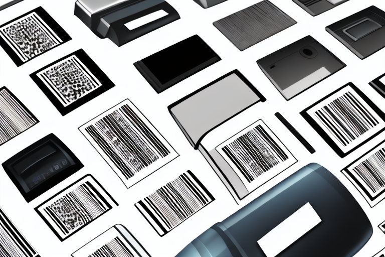 Several different types of barcode scanners