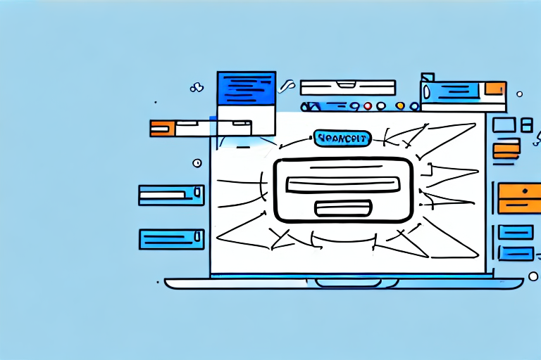 A computer screen displaying a step-by-step process or flowchart for creating a shipment plan