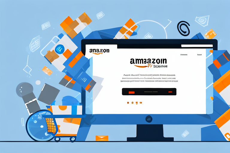 A computer screen showing an amazon account setup page