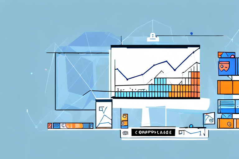 A computer screen displaying graphs and charts related to retail arbitrage