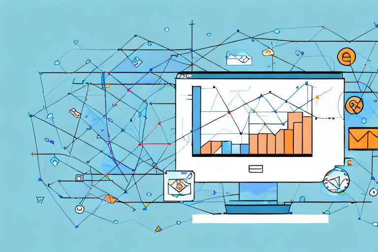 A computer screen displaying charts and graphs