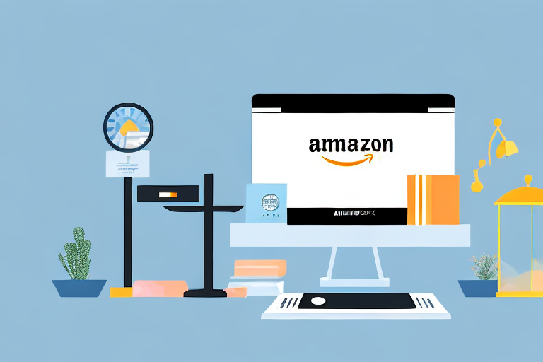 A computer screen displaying an amazon webpage with various products and prices