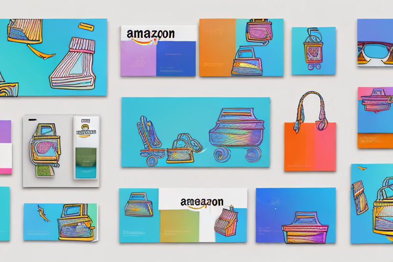 A variety of amazon product images