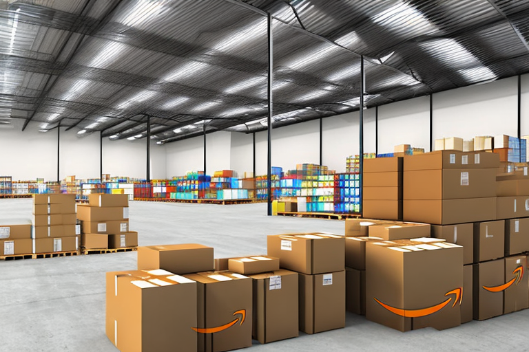 A warehouse filled with various products ready for shipment