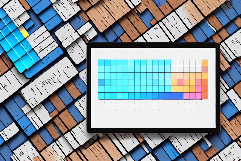 A computer screen displaying a digital pallet calculator