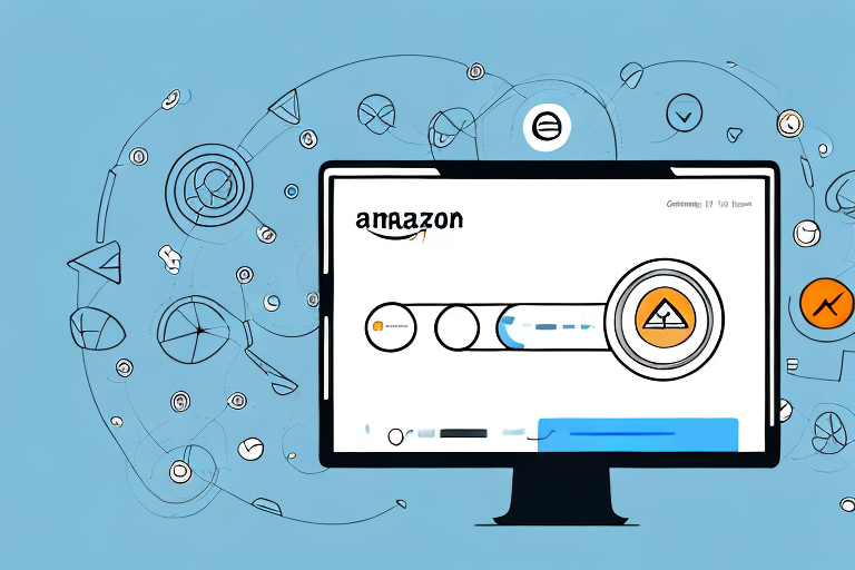 A computer screen displaying an amazon fba dashboard with a cursor hovering over a "cancel shipment" button