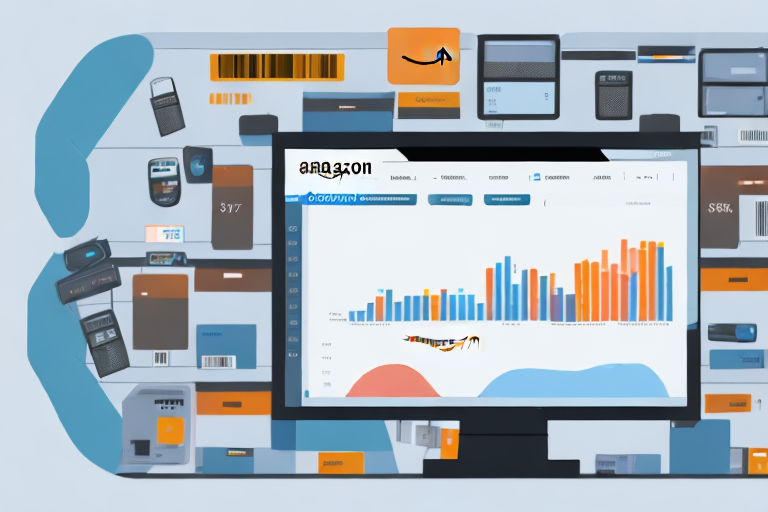 A computer screen displaying a dashboard of an amazon repricer tool in seller central