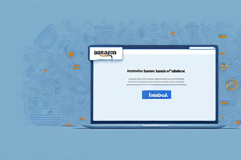 A computer screen displaying a facebook ad interface with an amazon product