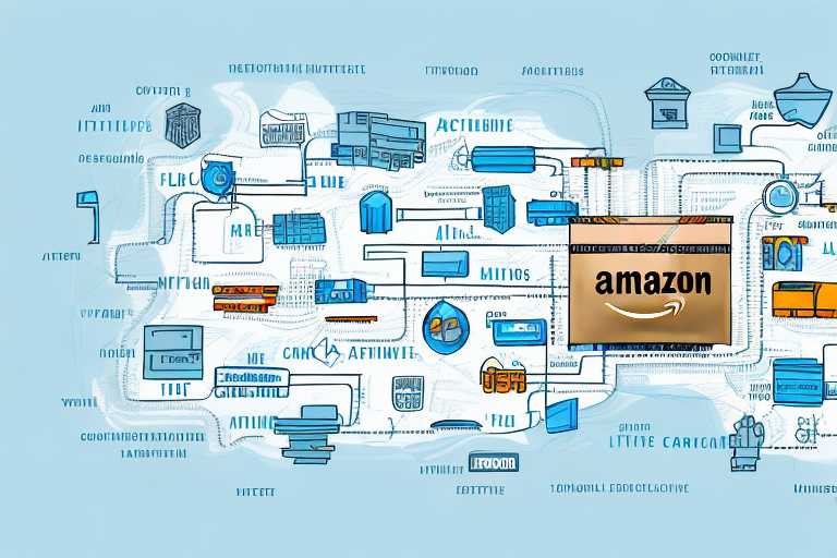 A conceptual map featuring various elements related to amazon lft1