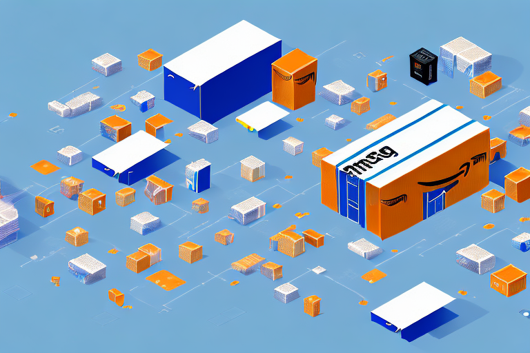 A stylized amazon warehouse with an emphasis on the mem6 system