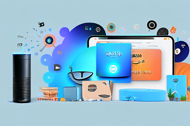 A variety of amazon products like echo dot