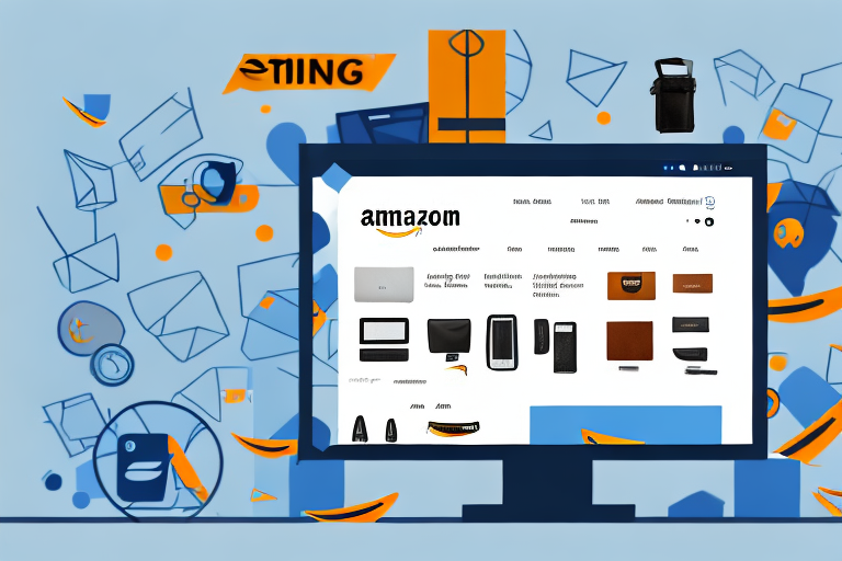 A computer screen showing the amazon product listing page