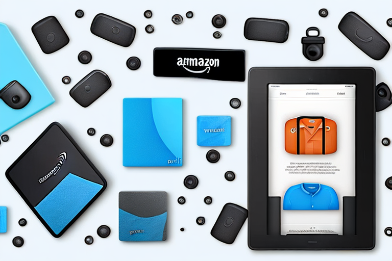 A variety of amazon's own brand products such as echo devices