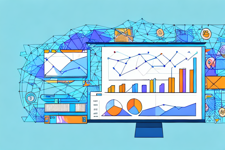 A computer screen displaying various charts and graphs