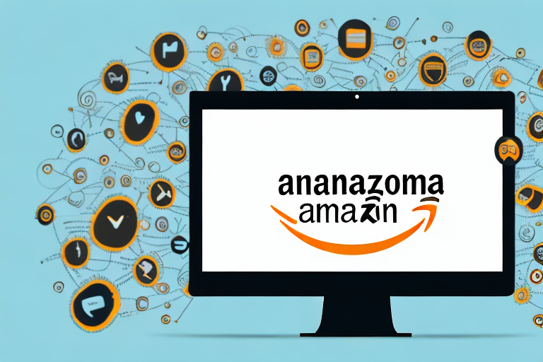 A computer screen displaying the amazon website