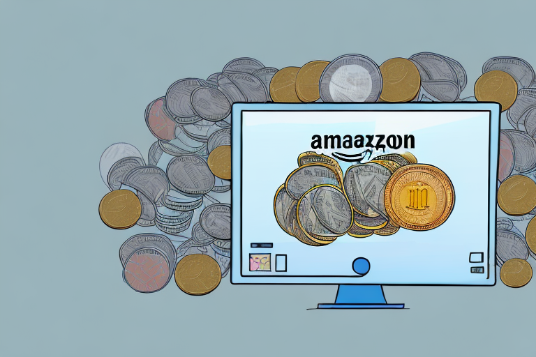 A computer displaying an amazon webpage