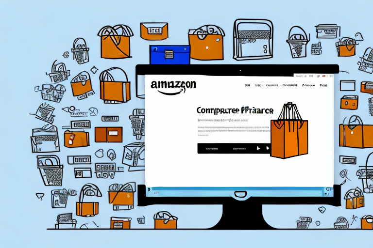 A computer screen displaying an amazon marketplace interface