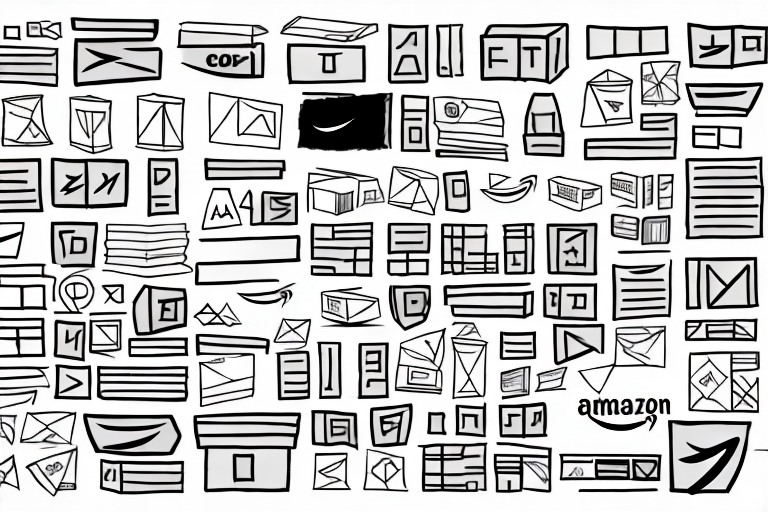 Various amazon product packages of different shapes and sizes