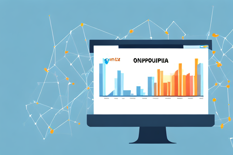 A computer screen displaying various graphs and charts related to online selling