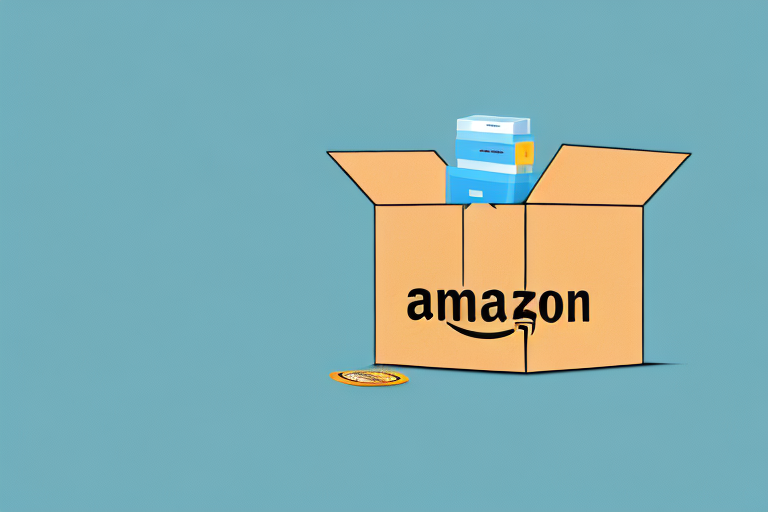 An open amazon box appearing empty