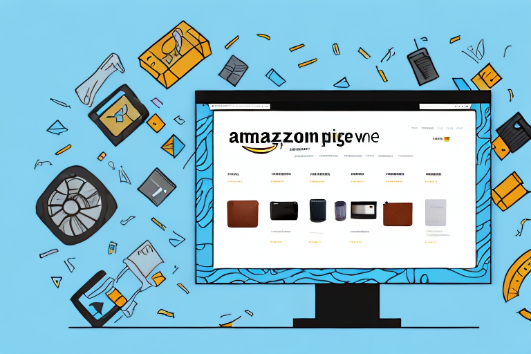 A computer screen displaying amazon's product listing page