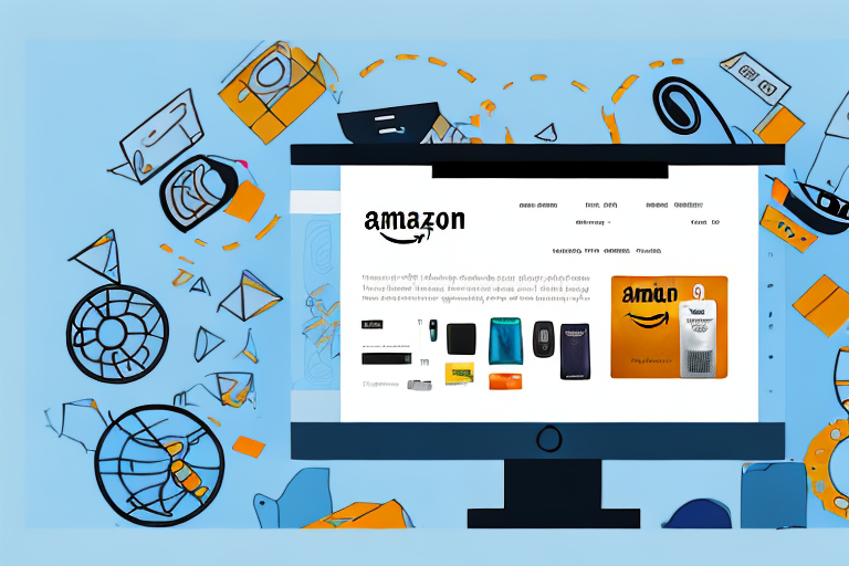 A computer screen displaying an amazon product page