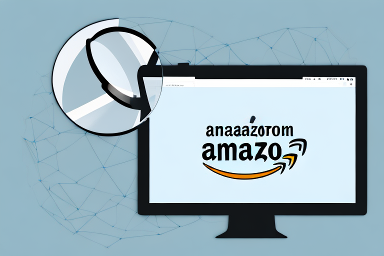 A computer screen showing an amazon webpage