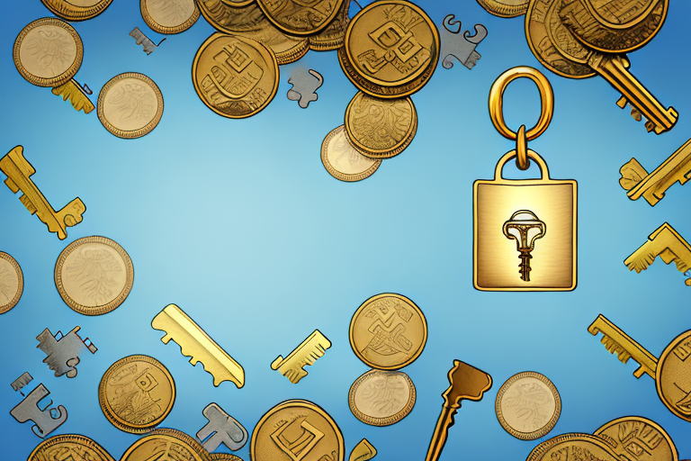 A golden key symbolizing knowledge and strategy