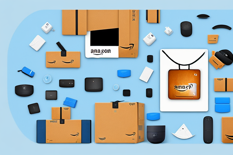 Various amazon products such as a kindle