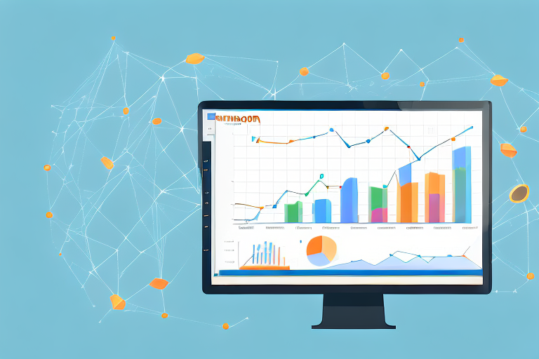 A computer screen displaying various graphs and charts