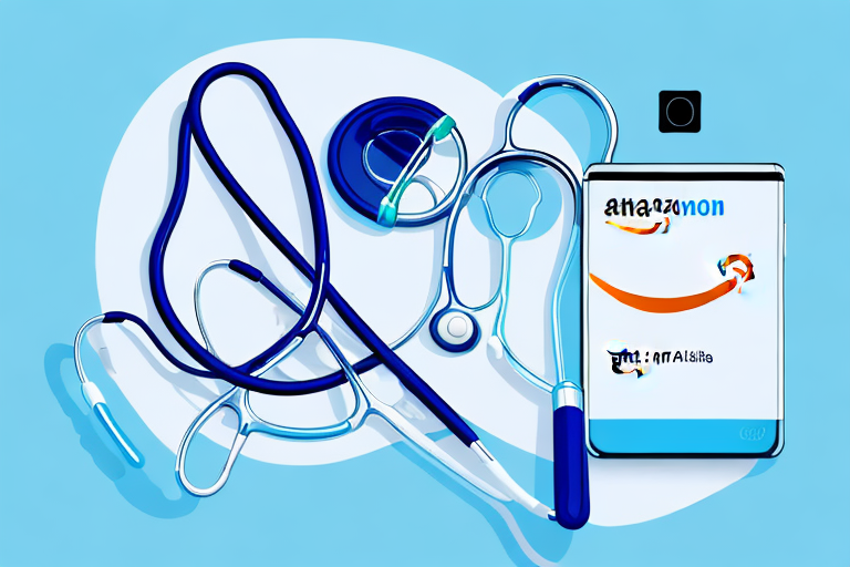 A stethoscope checking the health of an amazon package