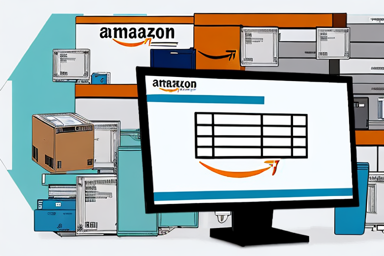 A computer monitor displaying an amazon listing