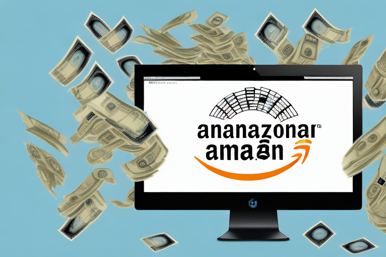 A computer screen displaying an amazon webpage with various digital products like ebooks