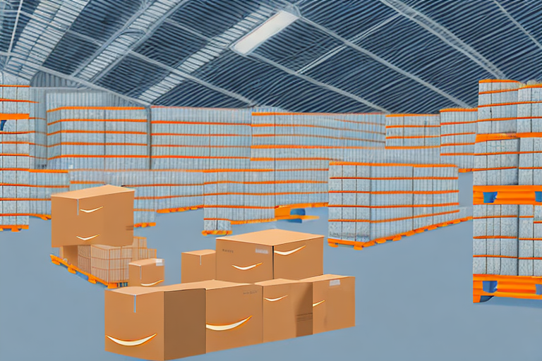 A warehouse filled with various products