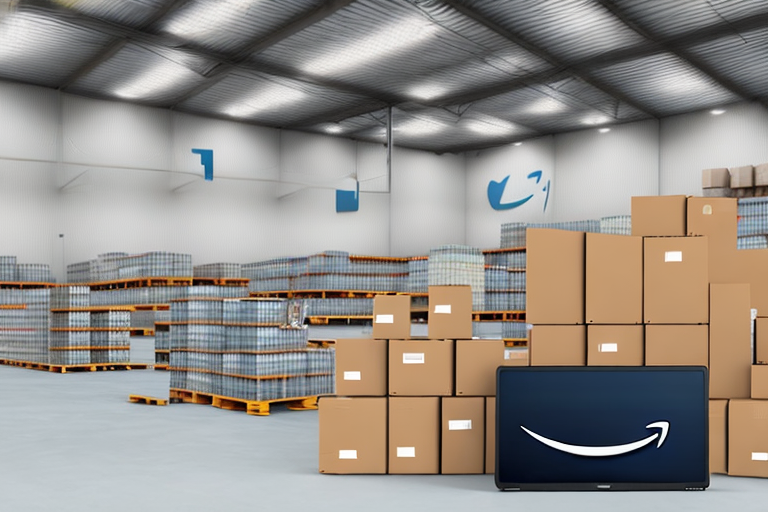 A warehouse filled with various types of products ready for shipping