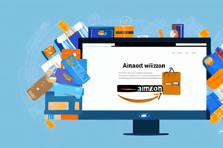 A computer screen displaying an amazon webpage