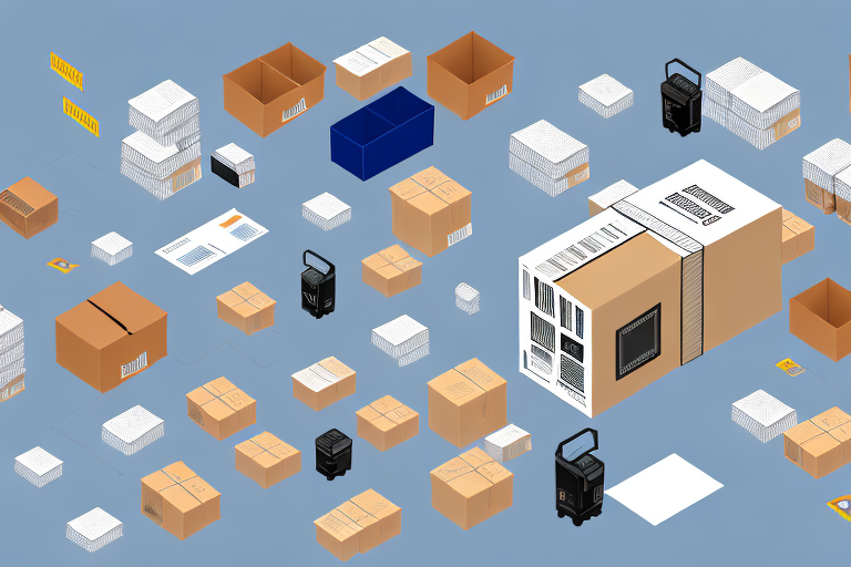 A warehouse filled with various boxes