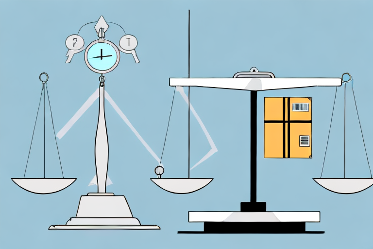 Two balance scales