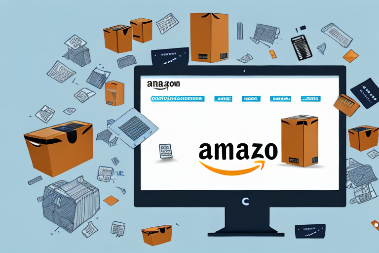 A computer screen displaying an amazon inventory page