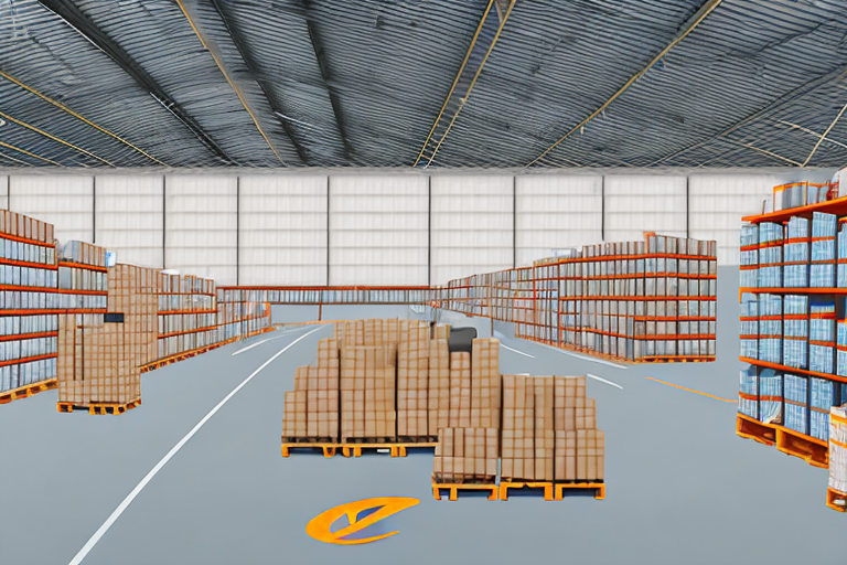 A warehouse filled with various types of products