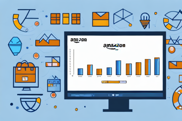 A computer screen displaying charts and graphs representing inventory data