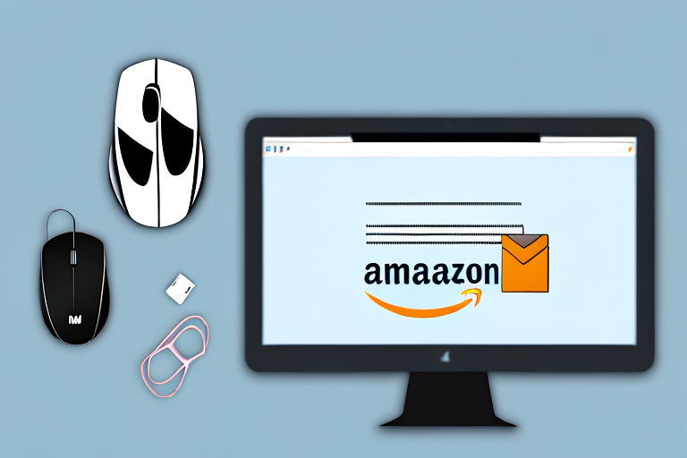 A computer screen displaying an amazon webpage with a highlighted download button