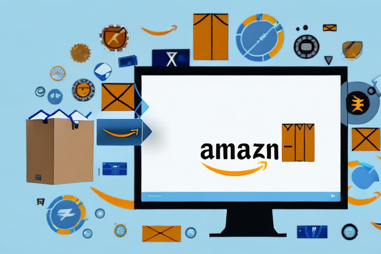 A computer screen displaying amazon seller central interface with various inventory items