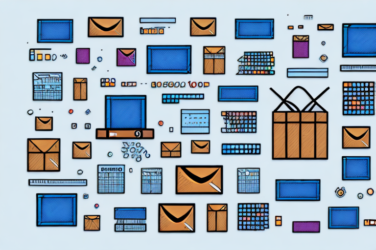 A computer screen displaying a grid of different types of inventory items