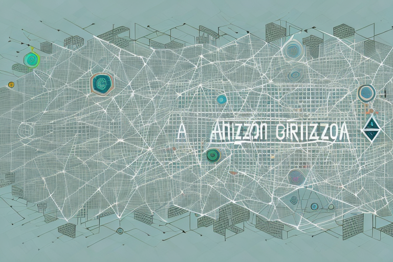 A complex grid system filled with various types of products